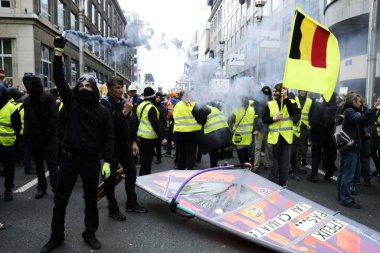 'İklim için Rise' gösterisi Brüksel, Belçika