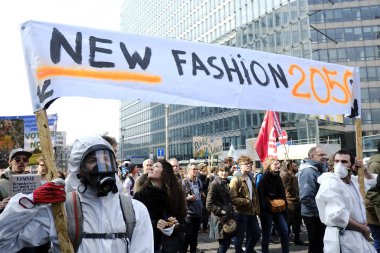 'İklim için Rise' gösterisi Brüksel, Belçika