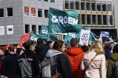'İklim için Rise' gösterisi Brüksel, Belçika