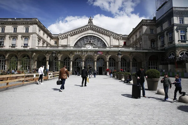 París Francia Mayo 2018 Pasajeros Estación Tren Este Durante Una —  Fotos de Stock