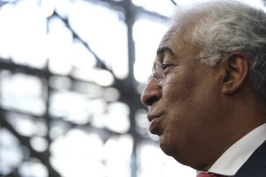 Brüksel, Belçika 30 Haziran 2019. Portekiz Başbakanı Antonio Costa, Avrupa Birliği liderleriyle görüşmek üzere geldi. 
