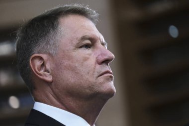 Romanya Cumhurbaşkanı Klaus Iohannis, Avrupa Birliği (Ab) liderlerinin zirvesi için 30 Haziran 2019'da Brüksel'e geldi