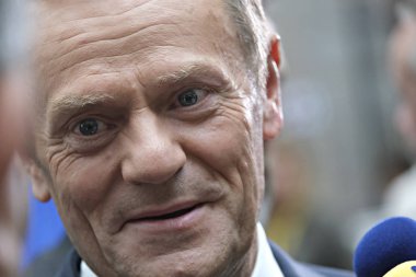 Avrupa Konseyi Başkanı Donald Tusk, 2 Temmuz 2019'da Brüksel'deki Avrupa Konseyi Avrupa Konseyi'nde Avrupa Birliği liderler zirvesine katıldı. 
