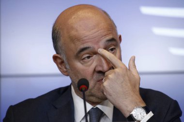 Eurogroup maliye bakanları m sonuçlarında basın toplantısı