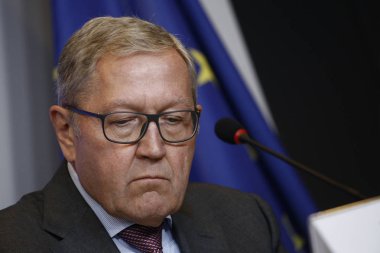 Eurogroup maliye bakanları m sonuçlarında basın toplantısı
