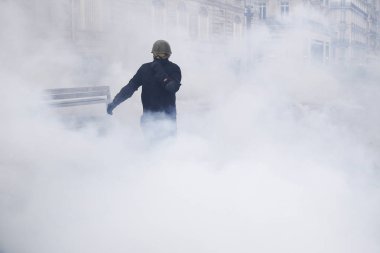 Paris'te Sarı Yelekler Protesto, Fransa