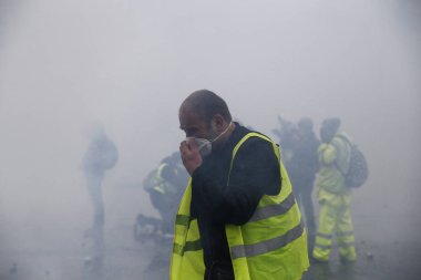 Paris'te Sarı Yelekler Protesto, Fransa