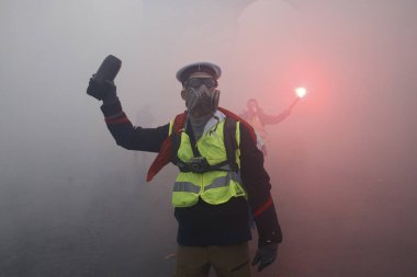 Paris'te Sarı Yelekler Protesto, Fransa
