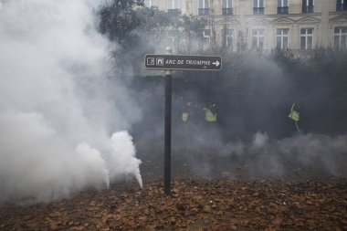 Paris'te Sarı Yelekler Protesto, Fransa