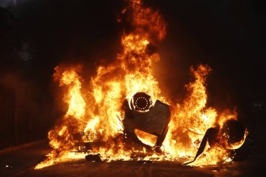 Paris'te Sarı Yelekler Protesto, Fransa