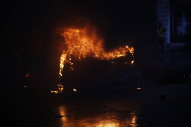 Paris'te Sarı Yelekler Protesto, Fransa