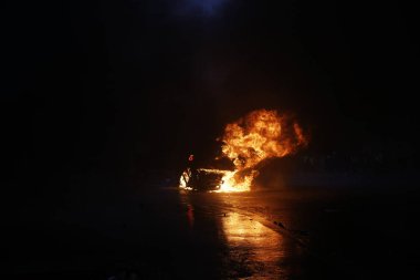 Paris'te Sarı Yelekler Protesto, Fransa