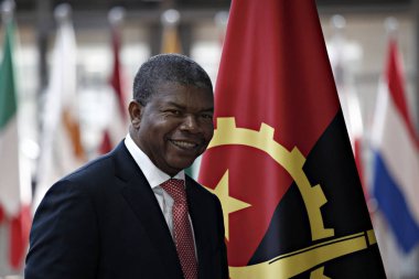 Angola Başkanı Joao Lourenco, Brüksel