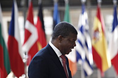 Angola Başkanı Joao Lourenco, Brüksel