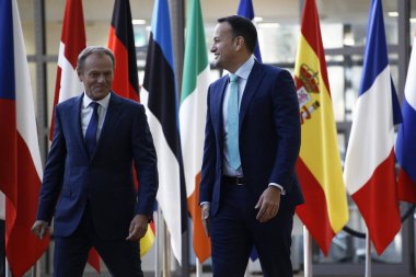 Brüksel'de İrlanda Leo Varadkar Taoiseach