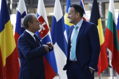 Brüksel'de İrlanda Leo Varadkar Taoiseach