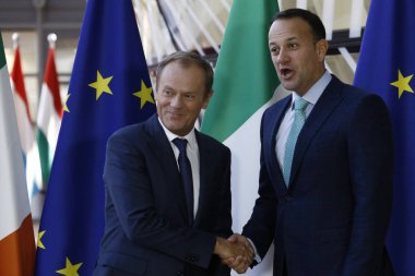 Brüksel'de İrlanda Leo Varadkar Taoiseach