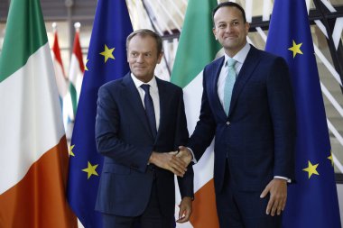 Brüksel'de İrlanda Leo Varadkar Taoiseach