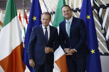 Brüksel'de İrlanda Leo Varadkar Taoiseach