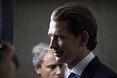 Avusturya Başbakanı Sebastian Kurz Brüksel'de