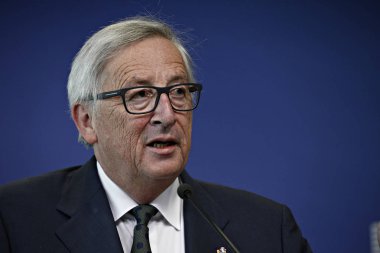 Başkan Jean-Claude Juncker ortak basın toplantısı yaptı
