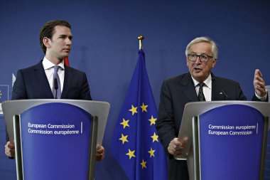Başkan Jean-Claude Juncker ortak basın toplantısı yaptı