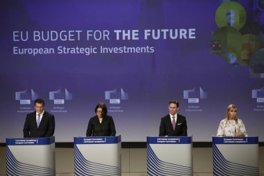 Investeu programına basın toplantısı, Brüksel