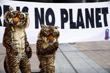 İklim değişikliği ile ilgili eylem. Brüksel, Belçika
