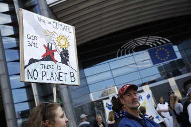İklim değişikliği ile ilgili eylem. Brüksel, Belçika