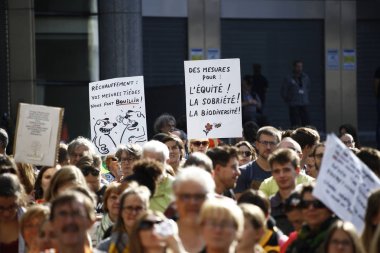 İklim değişikliği ile ilgili eylem. Brüksel, Belçika