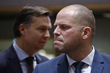 Brüksel'de Avrupa Birliği Adalet ve İçişleri Konseyi, Belçika.