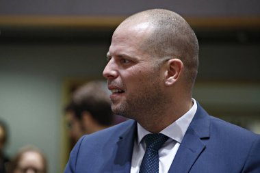 Brüksel'de Avrupa Birliği Adalet ve İçişleri Konseyi, Belçika.