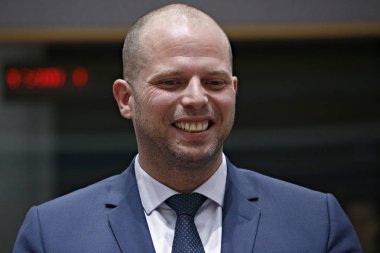 Brüksel'de Avrupa Birliği Adalet ve İçişleri Konseyi, Belçika.