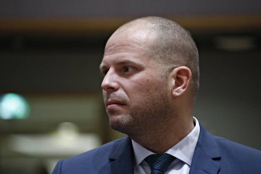 Brüksel'de Avrupa Birliği Adalet ve İçişleri Konseyi, Belçika.