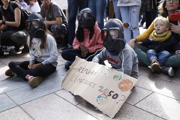 İklim değişikliği ile ilgili eylem. Brüksel, Belçika