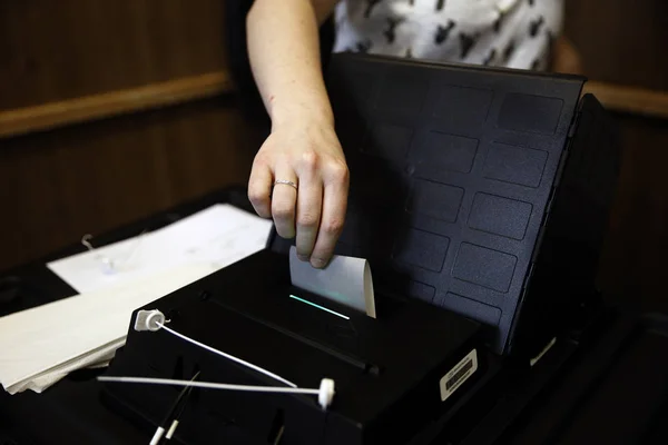 Municipal election in Brussels, Velgium — Stock Photo, Image