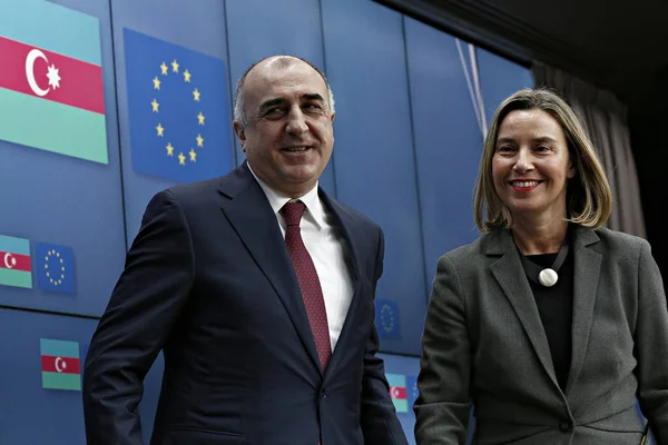 Belgien-EU-Azerbajdzjan-diplomati — Stockfoto