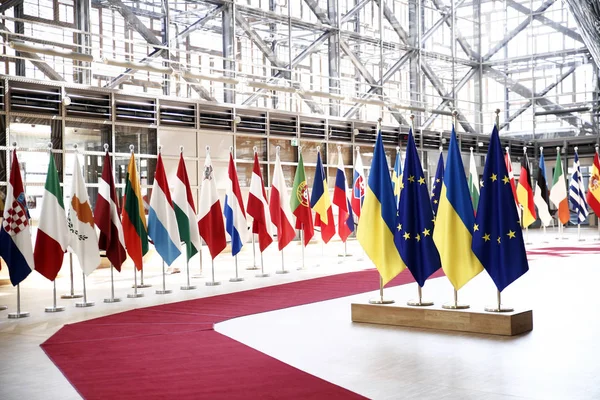 Top EU-Oekraïne, Brussel — Stockfoto