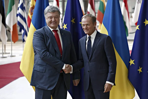 EU-Ukraine-Gipfel, Brüssel — Stockfoto