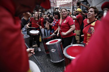 Belçika futbol takımı taraftarları Brüksel, Belçika maç izlemek
