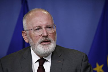 Eu Komiseri Frans Timmermans, Brüksel