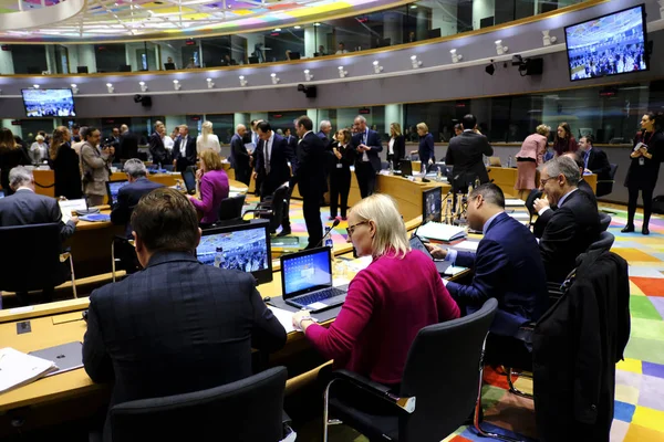 Conselho "Assuntos Gerais", reunido no Conselho Europeu de Bruxelas — Fotografia de Stock