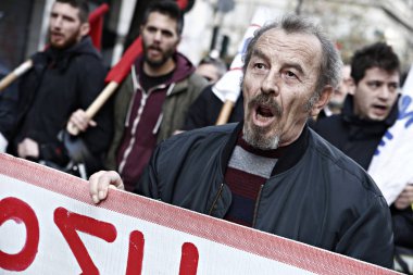 Yunanistan - Ekonomi - Emek - Protesto