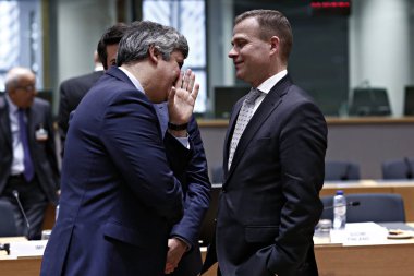 Eurogroup maliye bakanları B Avrupa Konseyi'nde toplandı