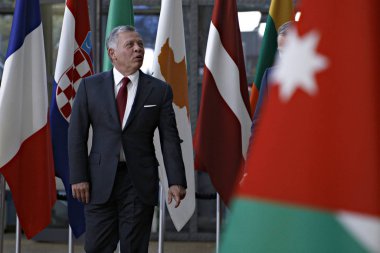 Ürdün Kralı II Brüksel, Belçika