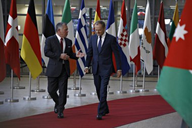 Ürdün Kralı II Brüksel, Belçika