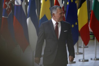 Ürdün Kralı II Brüksel, Belçika