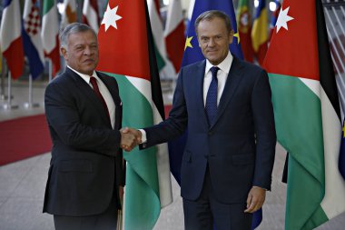 Ürdün Kralı II Brüksel, Belçika