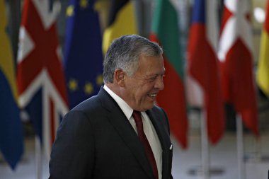 Ürdün Kralı II Brüksel, Belçika