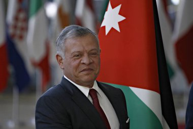 Ürdün Kralı II Brüksel, Belçika